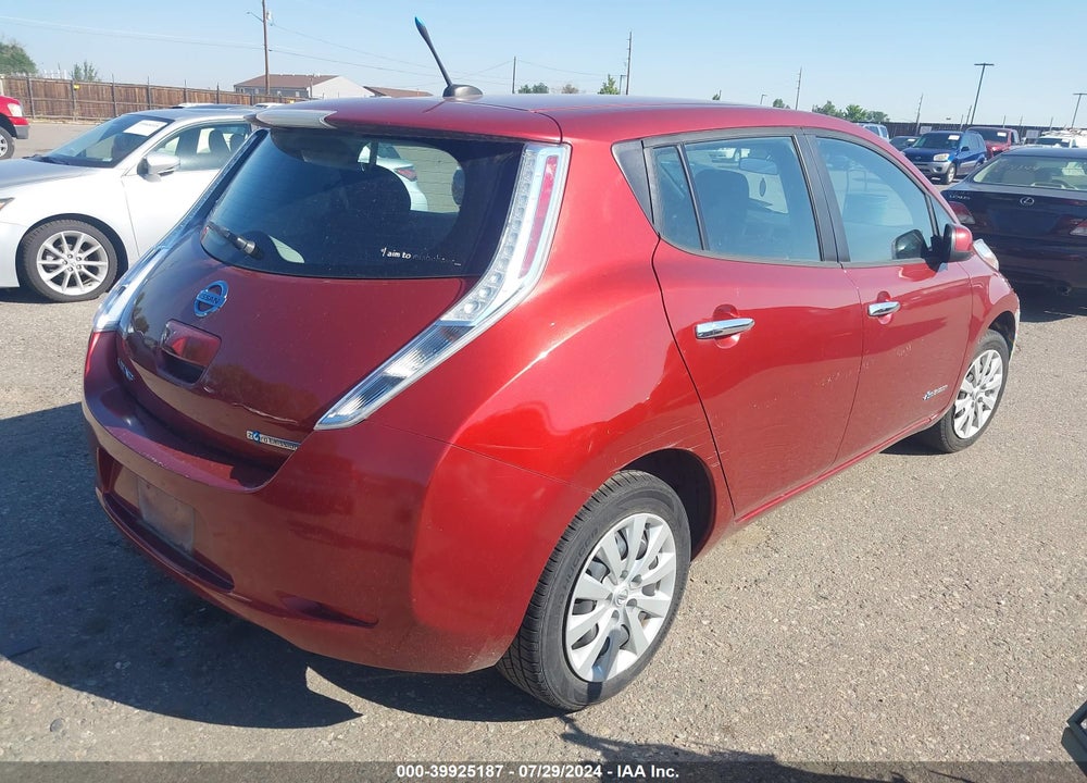 2013 NISSAN LEAF S VIN: 1N4AZ0CP0DC420130