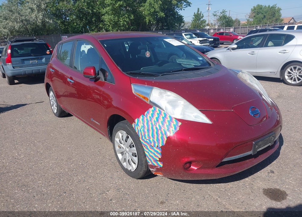 2013 NISSAN LEAF S VIN: 1N4AZ0CP0DC420130