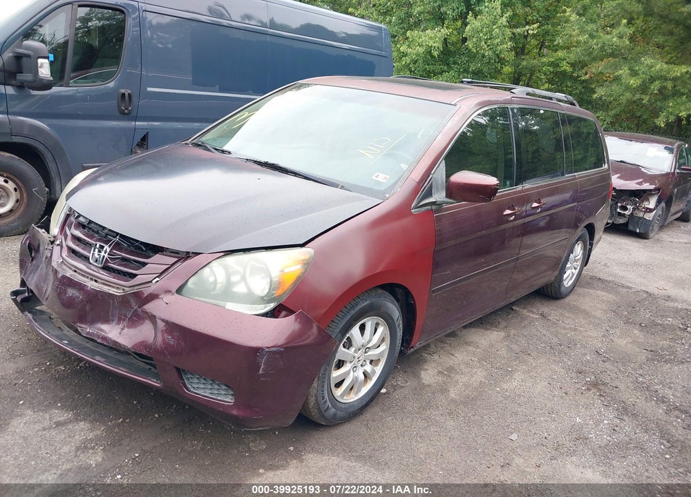 2008 HONDA ODYSSEY EX-L VIN: 5FNRL38758B070995