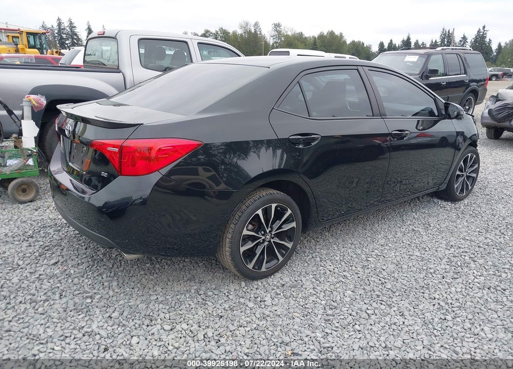 2019 TOYOTA COROLLA SE VIN: 5YFBURHE6KP905501