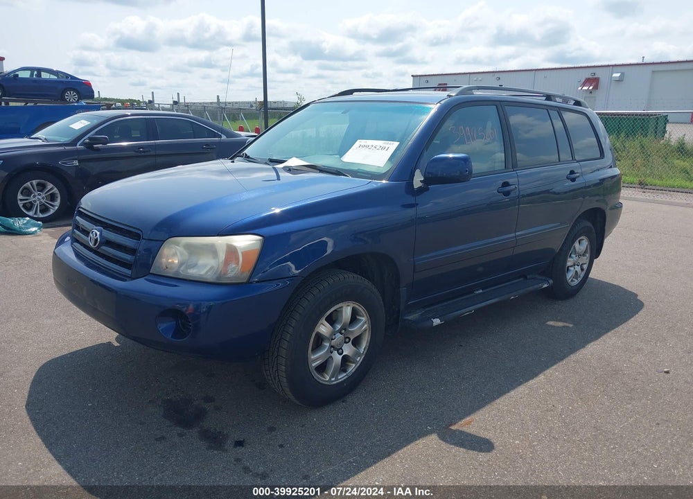 2006 TOYOTA HIGHLANDER V6 VIN: JTEEP21A560154941
