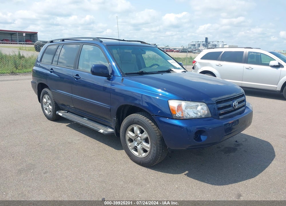 2006 TOYOTA HIGHLANDER V6 VIN: JTEEP21A560154941