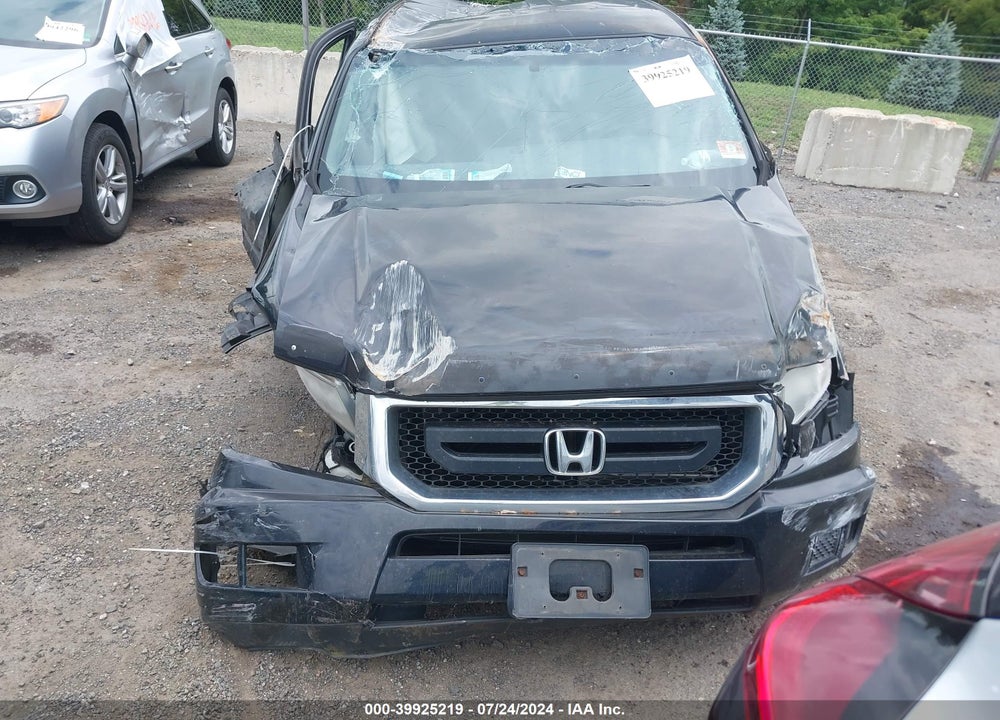 2009 HONDA RIDGELINE RT VIN: 5FPYK16249B105643