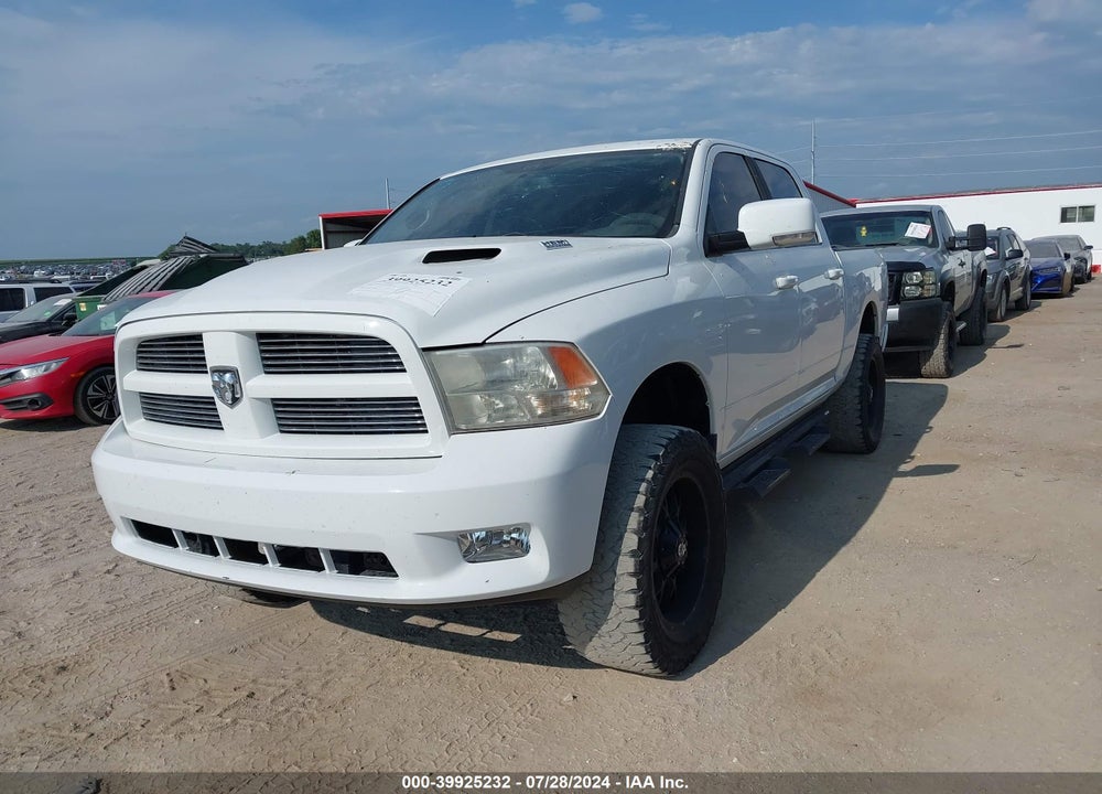 2012 RAM 1500 SPORT VIN: 1C6RD7MT3CS106306