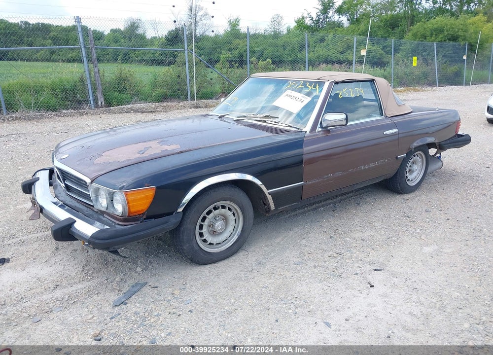 1979 MERCEDES 450 SL C VIN: 10704412055230