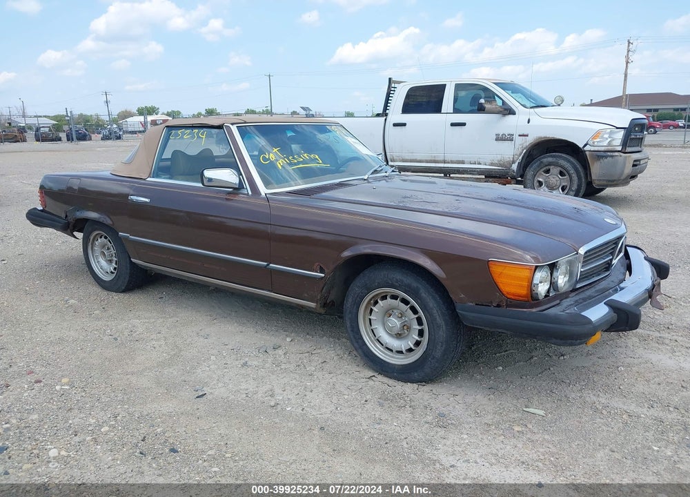 1979 MERCEDES 450 SL C VIN: 10704412055230