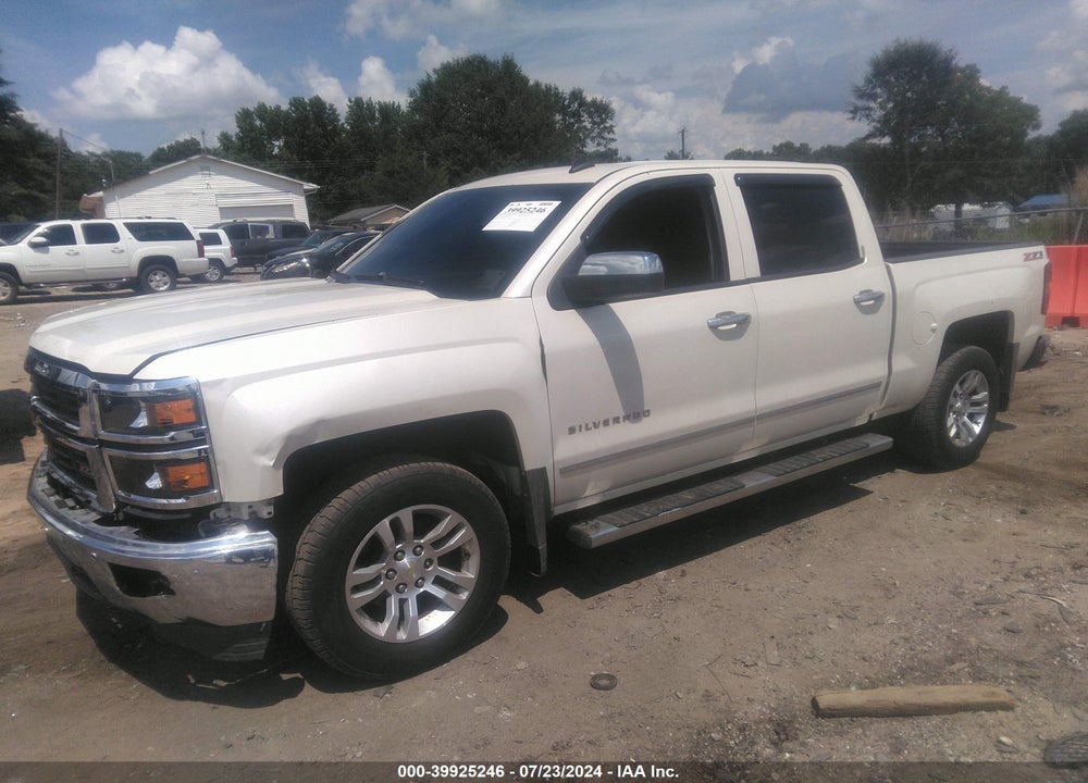 2014 CHEVROLET SILVERADO 1500 2LZ VIN: 3GCUKSEC0EG411587