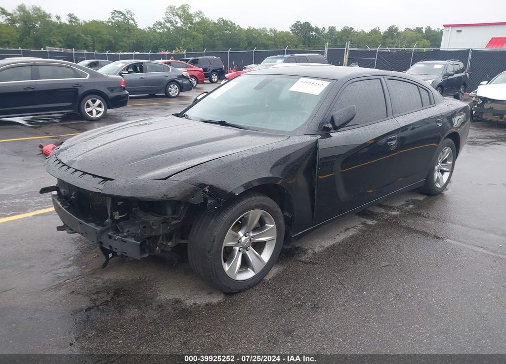 2016 DODGE CHARGER SXT VIN: 2C3CDXHG7GH179255