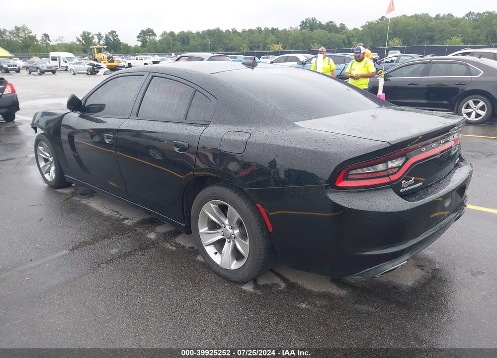 2016 DODGE CHARGER SXT VIN: 2C3CDXHG7GH179255