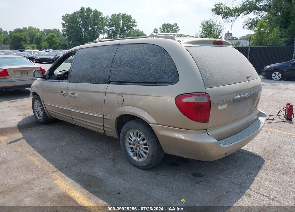 2002 CHRYSLER TOWN & COUNTRY LIMITED VIN: 2C8GP64L12R617240
