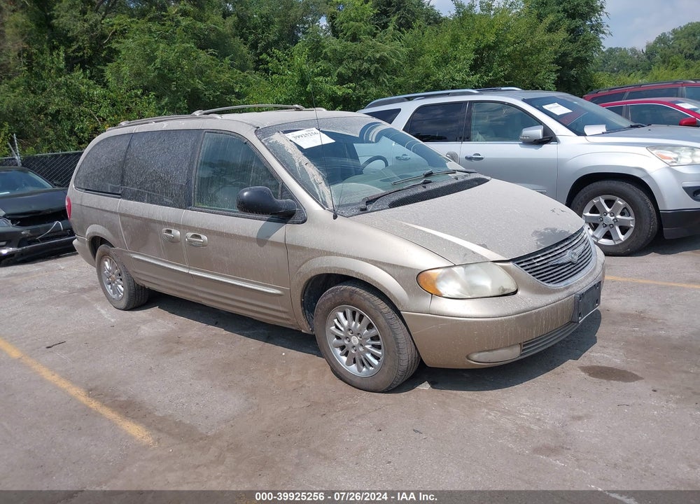 2002 CHRYSLER TOWN & COUNTRY LIMITED VIN: 2C8GP64L12R617240