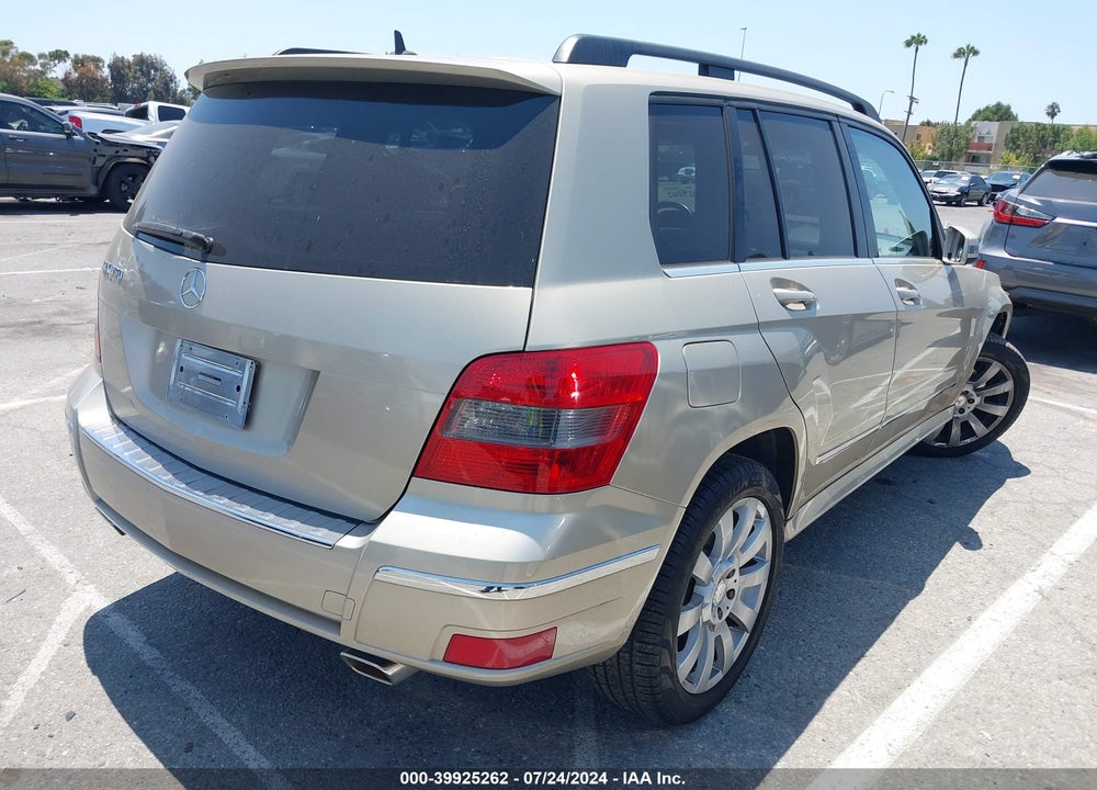 2011 MERCEDES-BENZ GLK 350 VIN: WDCGG5GB8BF685857