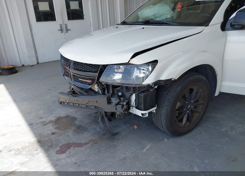 2019 DODGE JOURNEY SE VIN: 3C4PDCBB7KT848644