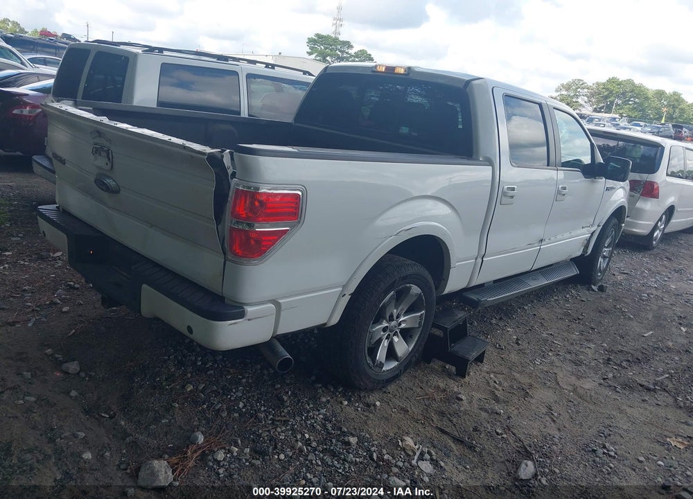 2012 FORD F-150 FX2 VIN: 1FTFW1CT3CKD91027