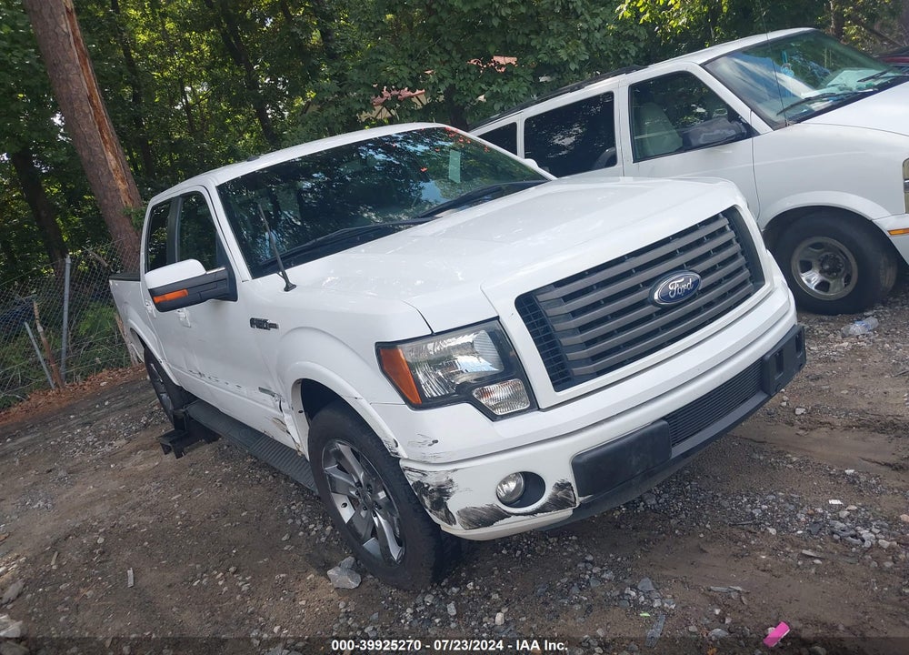 2012 FORD F-150 FX2 VIN: 1FTFW1CT3CKD91027