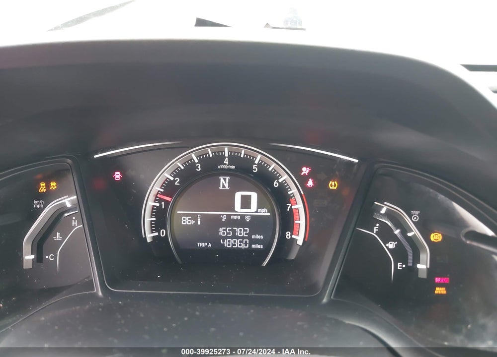 2016 HONDA CIVIC LX VIN: 2HGFC2F59GH519636