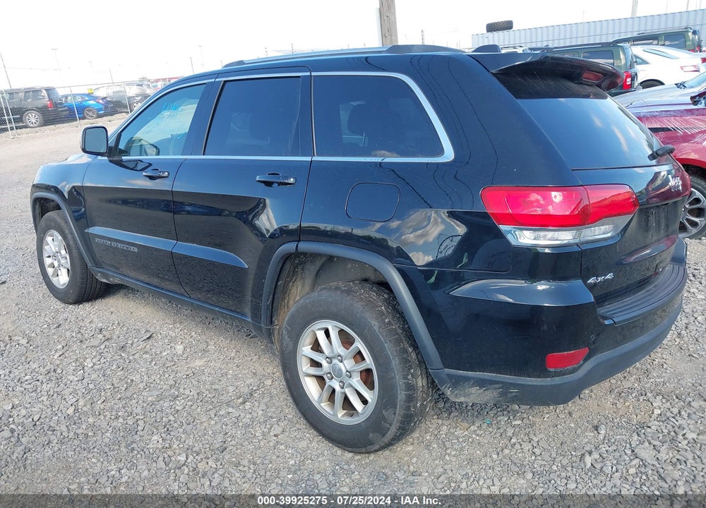 2019 JEEP GRAND CHEROKEE LAREDO E 4X4 VIN: 1C4RJFAGXKC591216