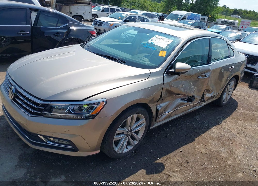 2017 VOLKSWAGEN PASSAT 1.8T SE VIN: 1VWGT7A38HC084163
