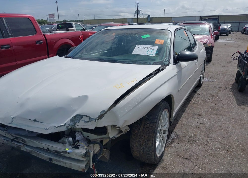 2001 CHEVROLET MONTE CARLO LS VIN: 2G1WW12E819135816
