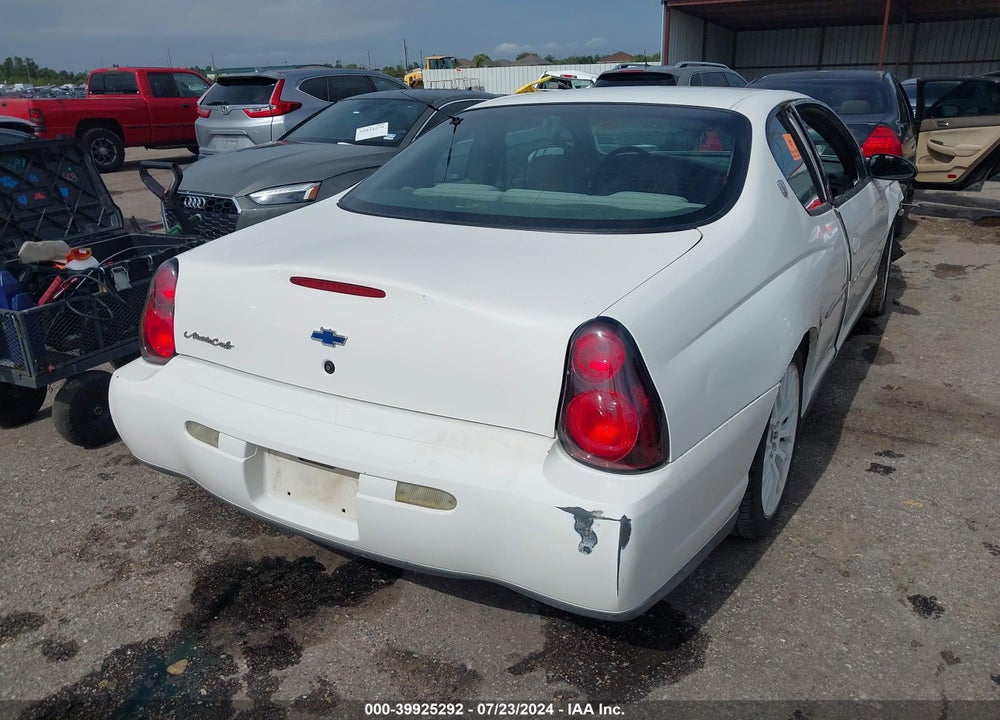2001 CHEVROLET MONTE CARLO LS VIN: 2G1WW12E819135816