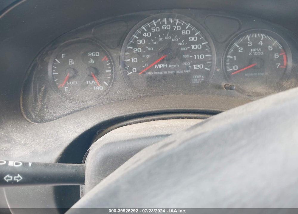 2001 CHEVROLET MONTE CARLO LS VIN: 2G1WW12E819135816