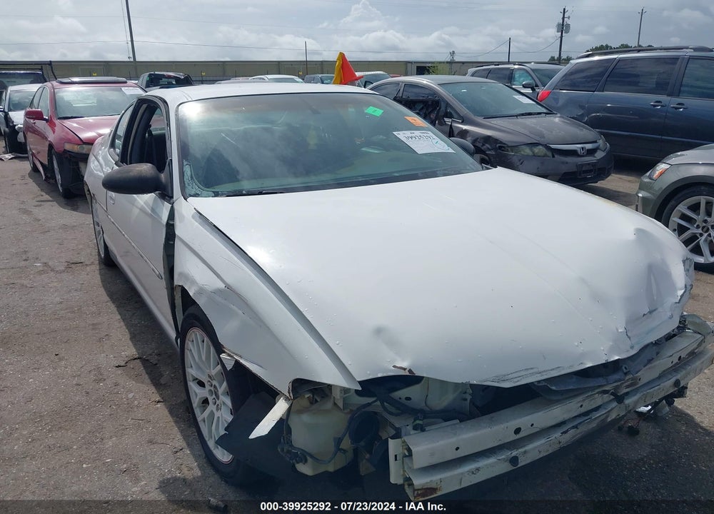 2001 CHEVROLET MONTE CARLO LS VIN: 2G1WW12E819135816