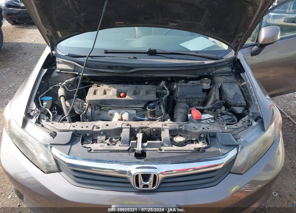 2012 HONDA CIVIC LX VIN: 19XFB2F59CE099254