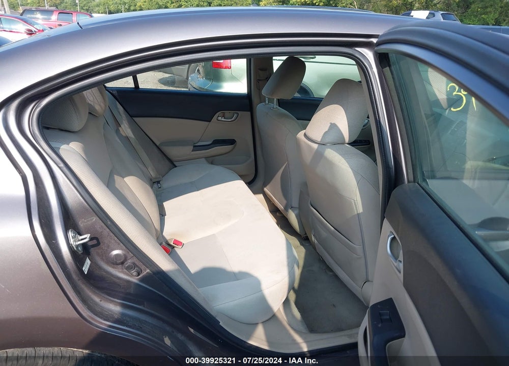 2012 HONDA CIVIC LX VIN: 19XFB2F59CE099254