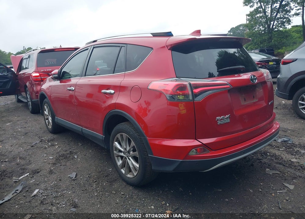 2016 TOYOTA RAV4 LIMITED VIN: JTMYFREV7GJ065037