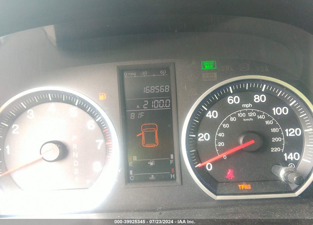 2007 HONDA CR-V EX-L VIN: JHLRE48737C005089
