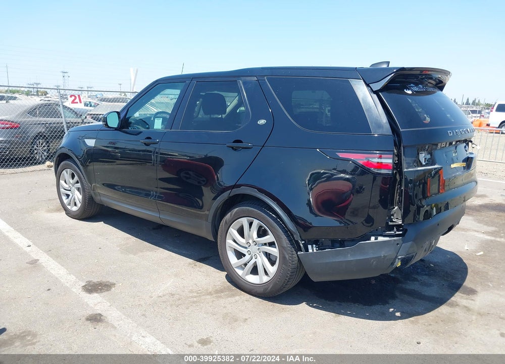 2018 LAND ROVER DISCOVERY HSE VIN: SALRR2RV5JA056544