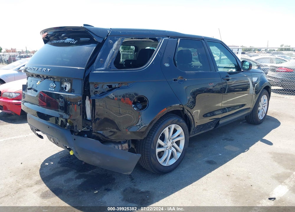 2018 LAND ROVER DISCOVERY HSE VIN: SALRR2RV5JA056544
