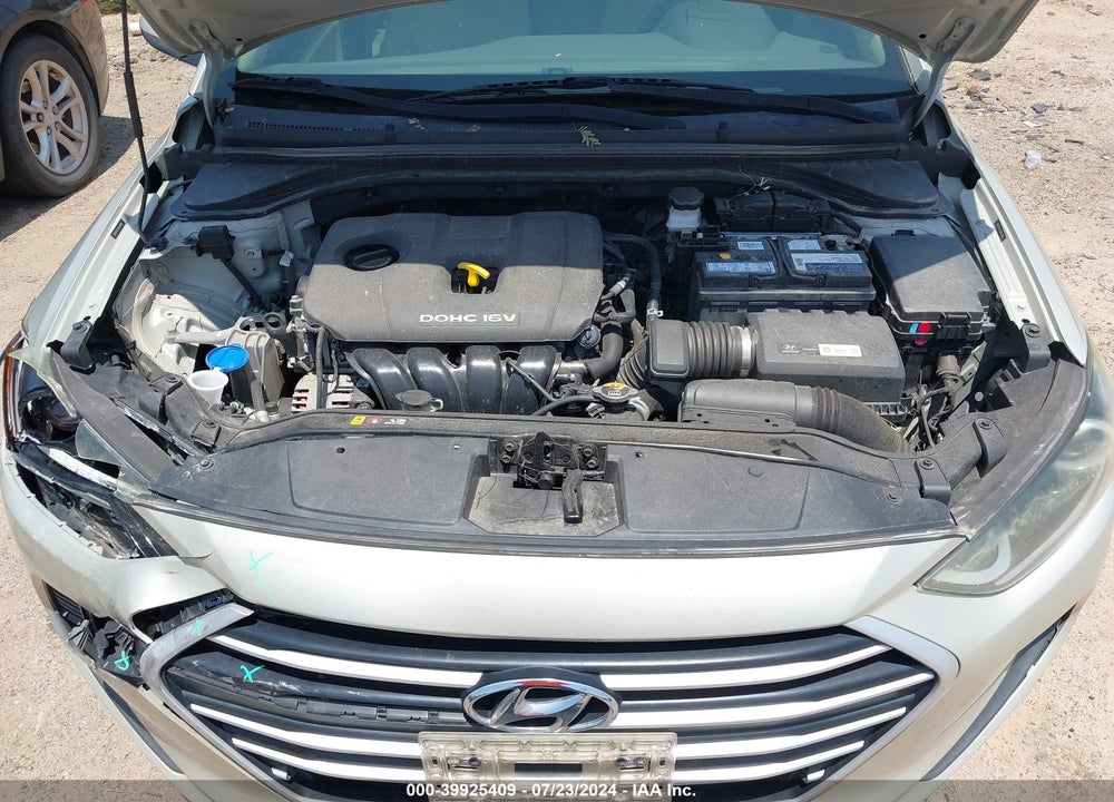 2017 HYUNDAI ELANTRA SE VIN: 5NPD74LF7HH144440