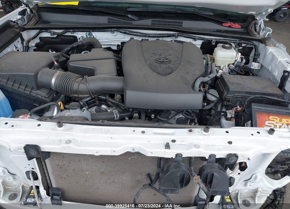 2022 TOYOTA TACOMA 4WD TRD OFF ROAD VIN: 3TMCZ5AN6NM475537