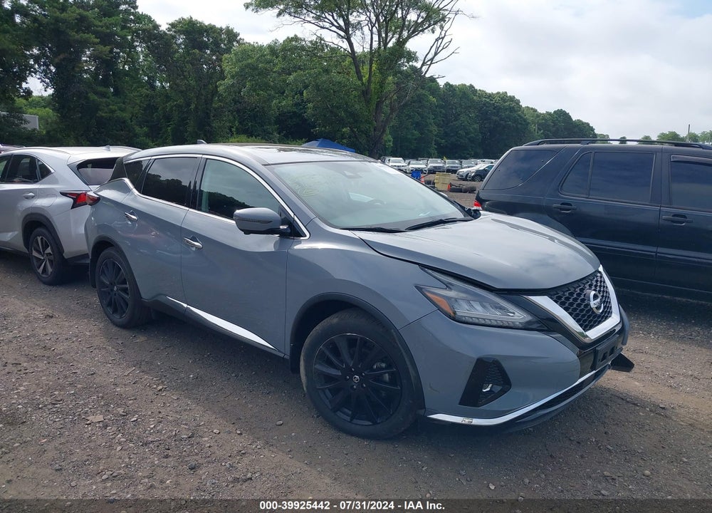 2021 NISSAN MURANO SL INTELLIGENT AWD VIN: 5N1AZ2CS9MC133861