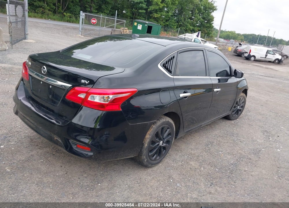 2019 NISSAN SENTRA SV VIN: 3N1AB7AP4KY430371