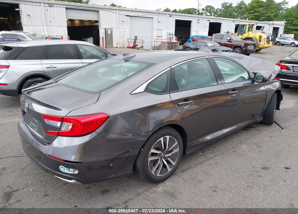 2018 HONDA ACCORD HYBRID VIN: 1HGCV3F1XJA007552