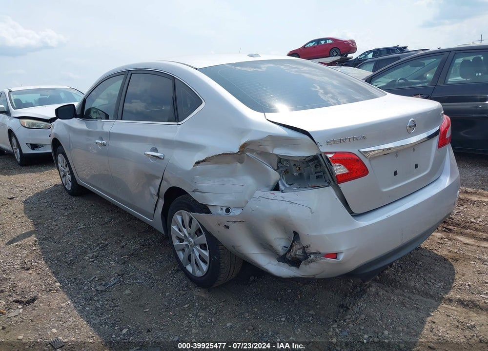 2015 NISSAN SENTRA FE+ S/S/SL/SR/SV VIN: 3N1AB7AP7FL647593