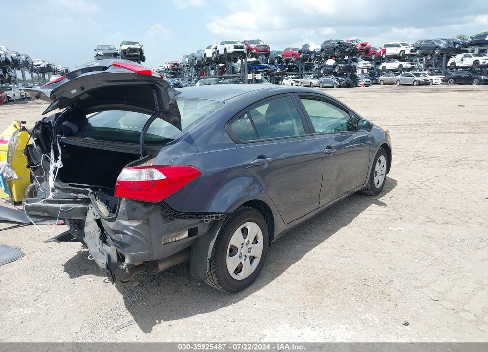 2014 KIA FORTE LX VIN: KNAFK4A61E5061850
