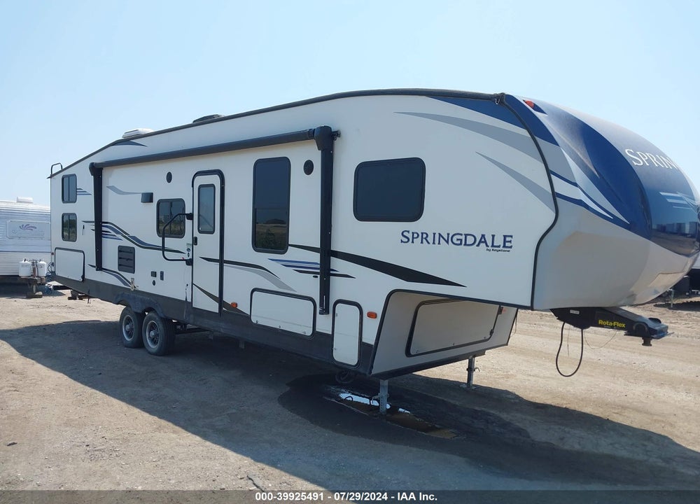 2020 KEYSTONE RV SPRINGDALE 5TH WHEEL TRAVEL TRAILER VIN: 4YDF30027L3104584
