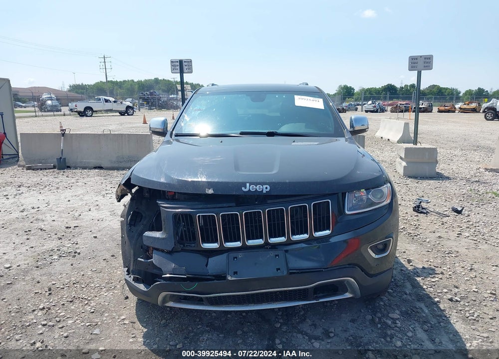 2016 JEEP GRAND CHEROKEE LIMITED VIN: 1C4RJFBG2GC367640