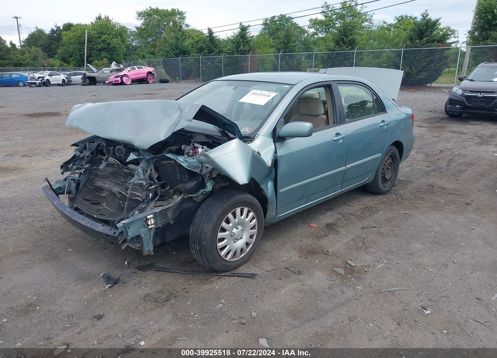2007 TOYOTA COROLLA LE VIN: 2T1BR32E87C776479