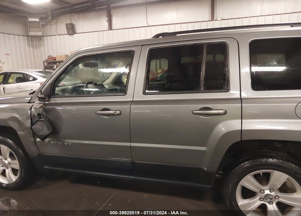 2012 JEEP PATRIOT LATITUDE VIN: 1C4NJRFB3CD510971