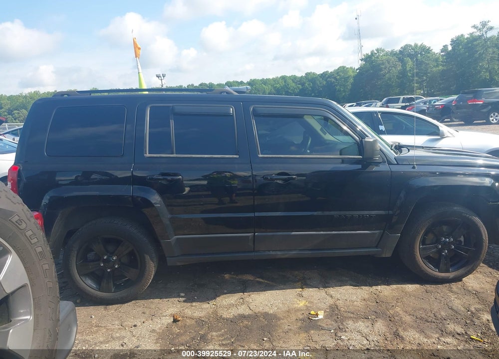 2014 JEEP PATRIOT ALTITUDE VIN: 1C4NJPBA2ED928099