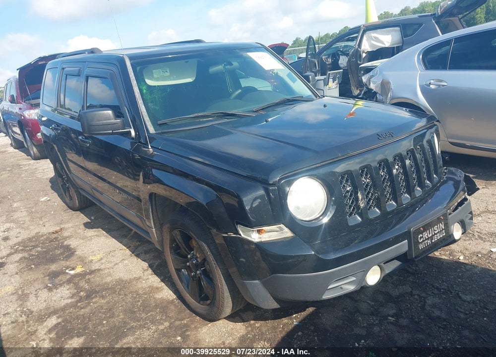 2014 JEEP PATRIOT ALTITUDE VIN: 1C4NJPBA2ED928099