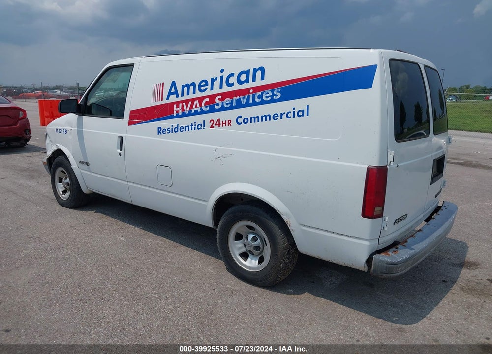2002 CHEVROLET ASTRO VIN: 1GCDM19X52B145408