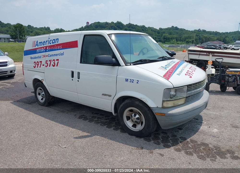 2002 CHEVROLET ASTRO VIN: 1GCDM19X52B145408