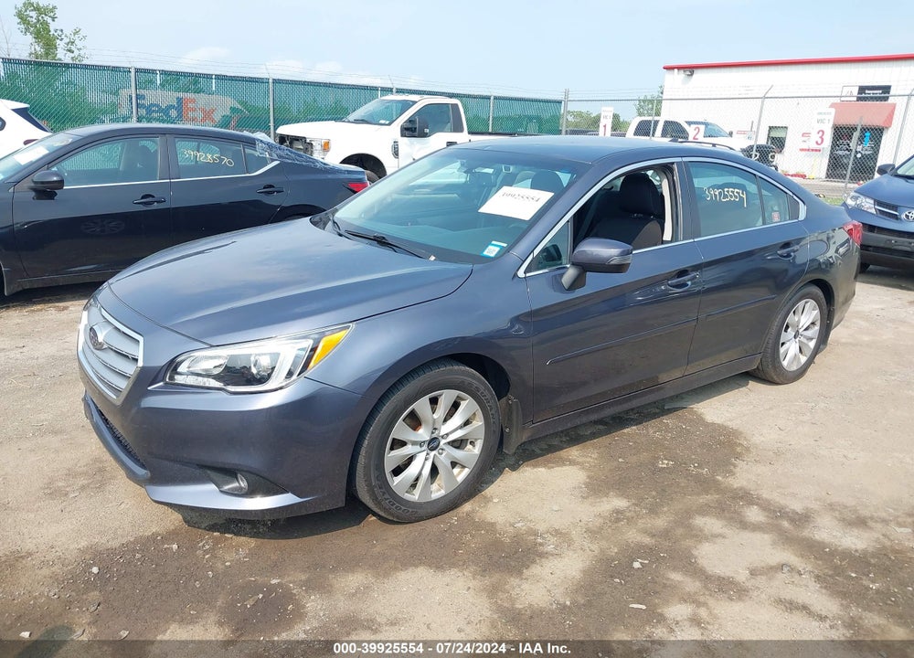 2016 SUBARU LEGACY 2.5I PREMIUM VIN: 4S3BNAF69G3011194