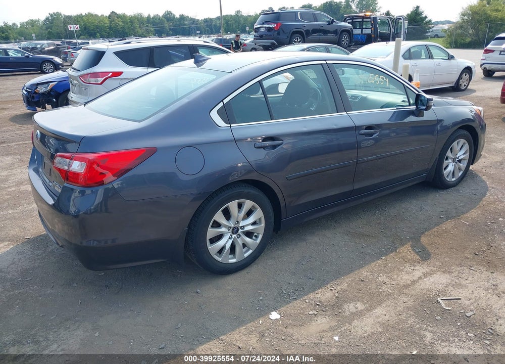 2016 SUBARU LEGACY 2.5I PREMIUM VIN: 4S3BNAF69G3011194