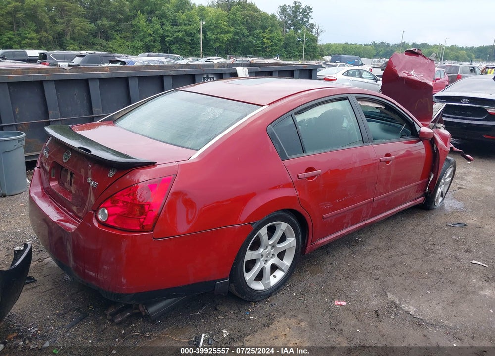2007 NISSAN MAXIMA 3.5 SE VIN: 1N4BA41E47C829739